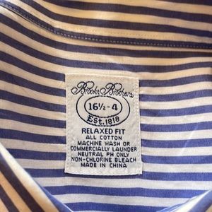 Brooks Brothers Relaxed Fit Button Down